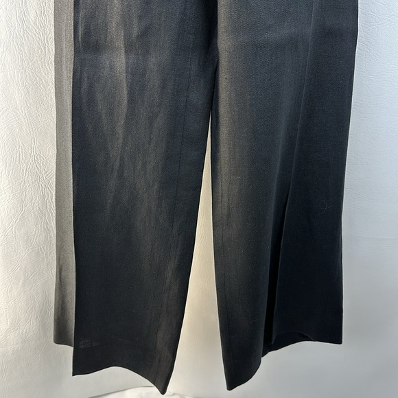 Worth Short Sleeve 100% Linen Two Piece Pantsuit - Picture 7 of 13